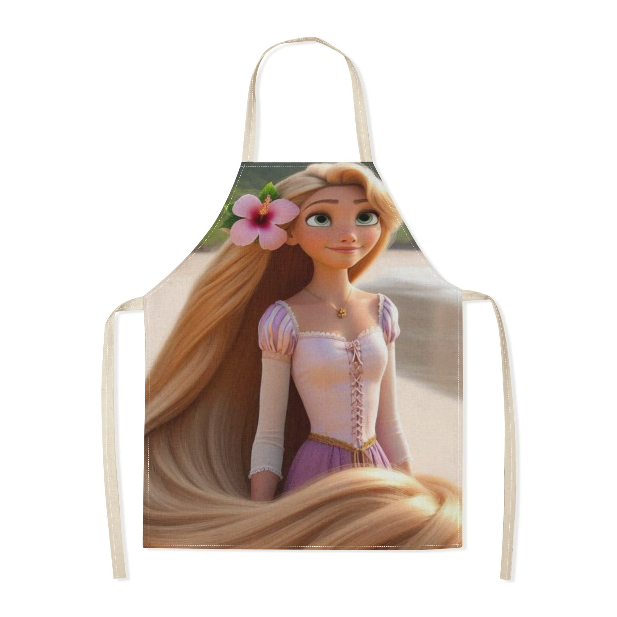 disney   cartoon waterproof apron - vibrant, stylish &   polyester with  , ideal for hotels, supermarkets, restaurants, fruit shops, milk tea stands & home use details 6