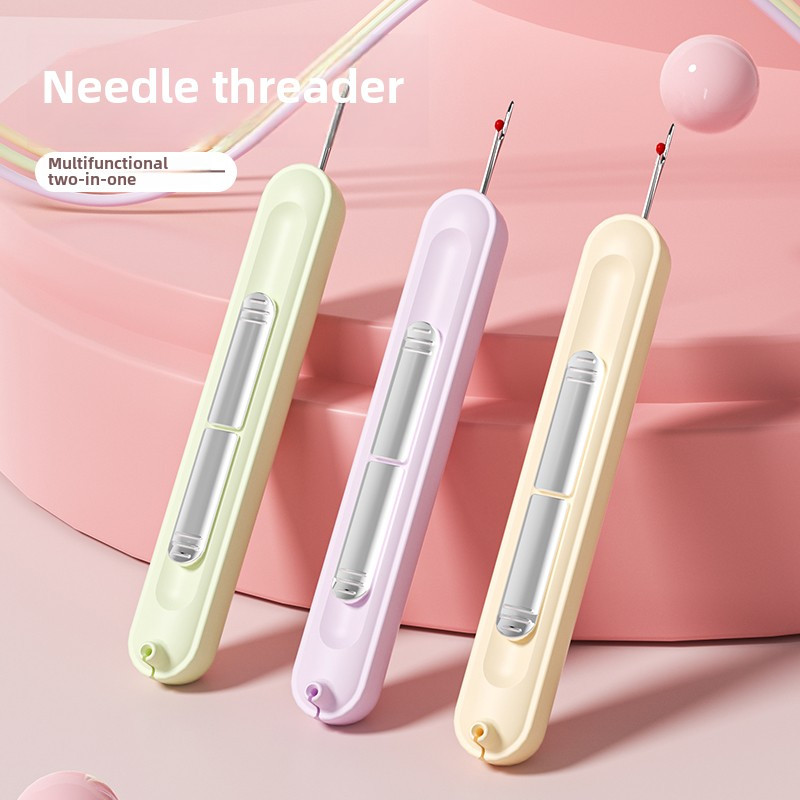 

2-in-1 Sewing Needle & Seam - Easy Thread Guide For Seniors, Handy Removal Tool, Thread For Sewing, Handmade Sewing, New Model