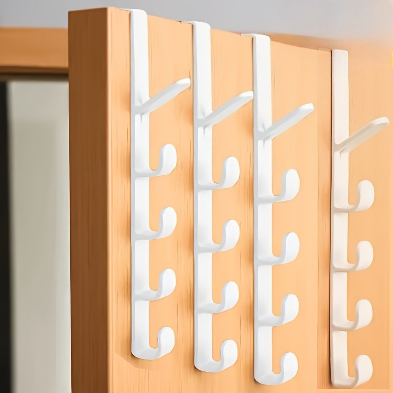 Practical Hooks for Door Back Hook Storage Rack