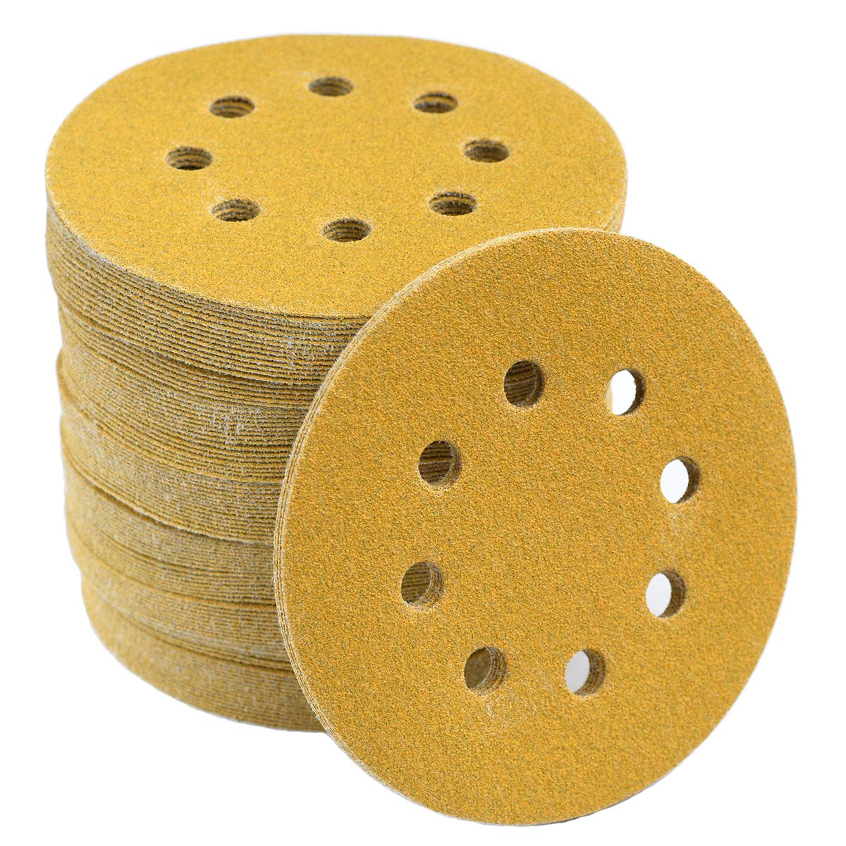 TEMU 5-inch 8-hole Sanding Disc Random Orbit Sandpaper