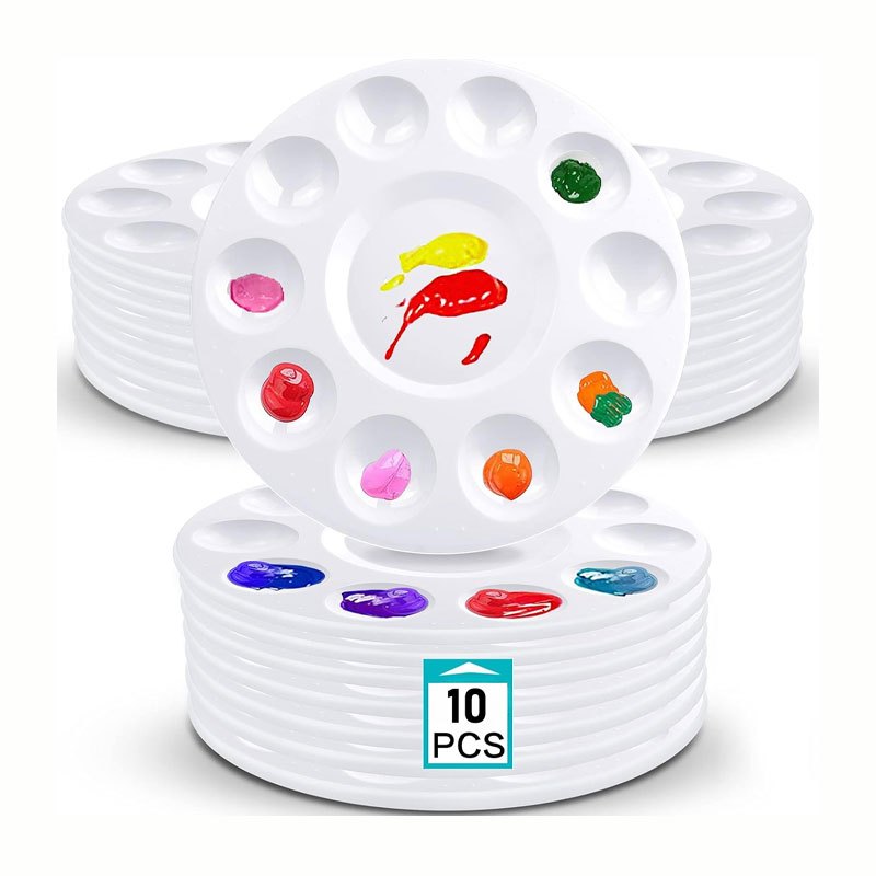 TEMU 10pcs Paint Tray, Tray For Students To Paint On For School Projects Or Art Classes
