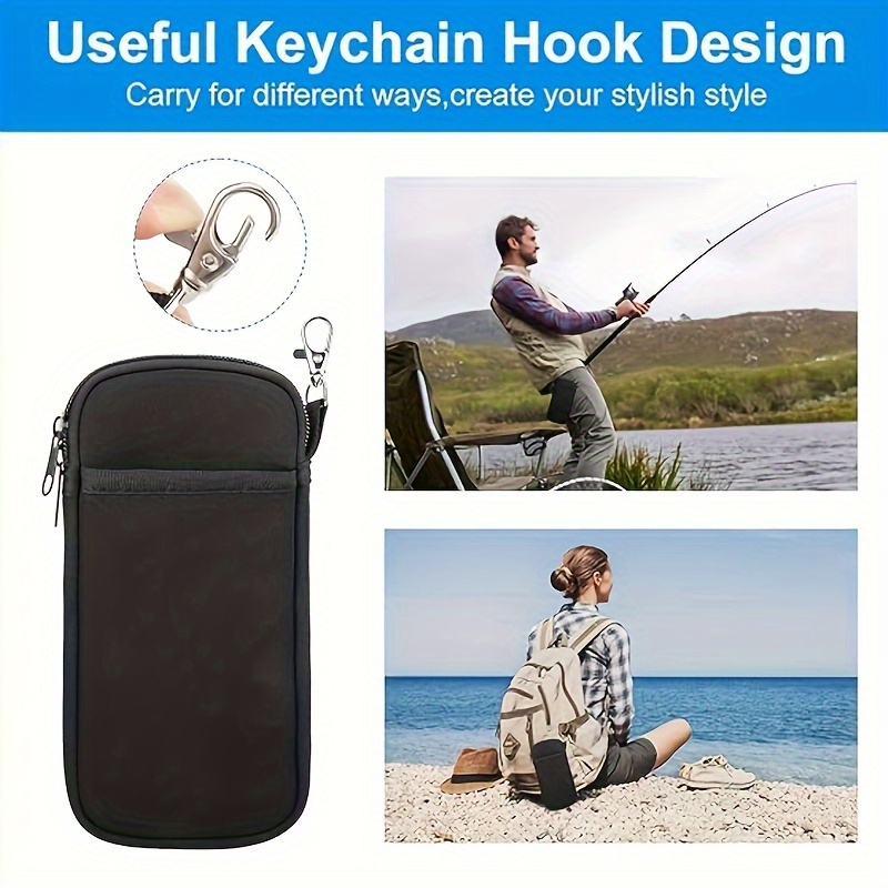 

1pc Universal Phone Bag For Iphone 15 14 13 , Samsung S24 S25, Xiaomi 13 14 15, Charge Shockproof Phone , Hanging