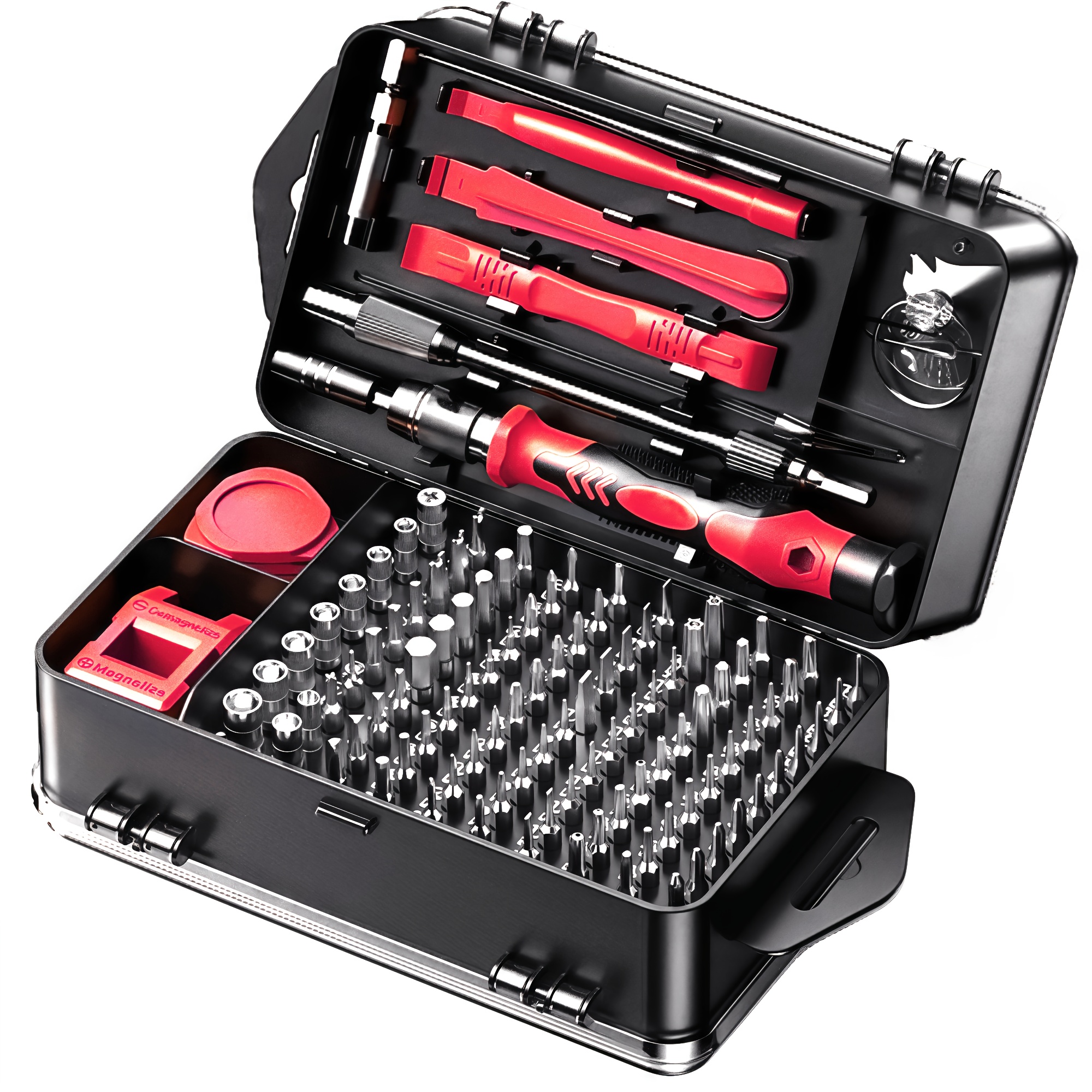 Set natančnih izvijačev 117 v 1, darila za moške, mini orodja za popravilo s Torx Triwing nastavki, popravilo za računalnik, Macbook, prenosn