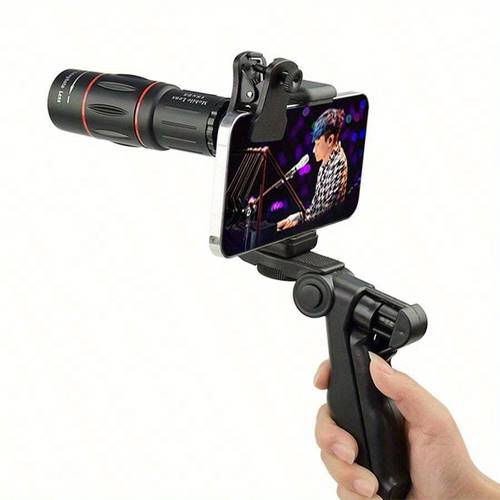 universal para celular con clip hd compatible con iphone, samsung y , estuche de viaje, lente & macro, 235° fisheye, , luz , , - para la mayoría de smartphones