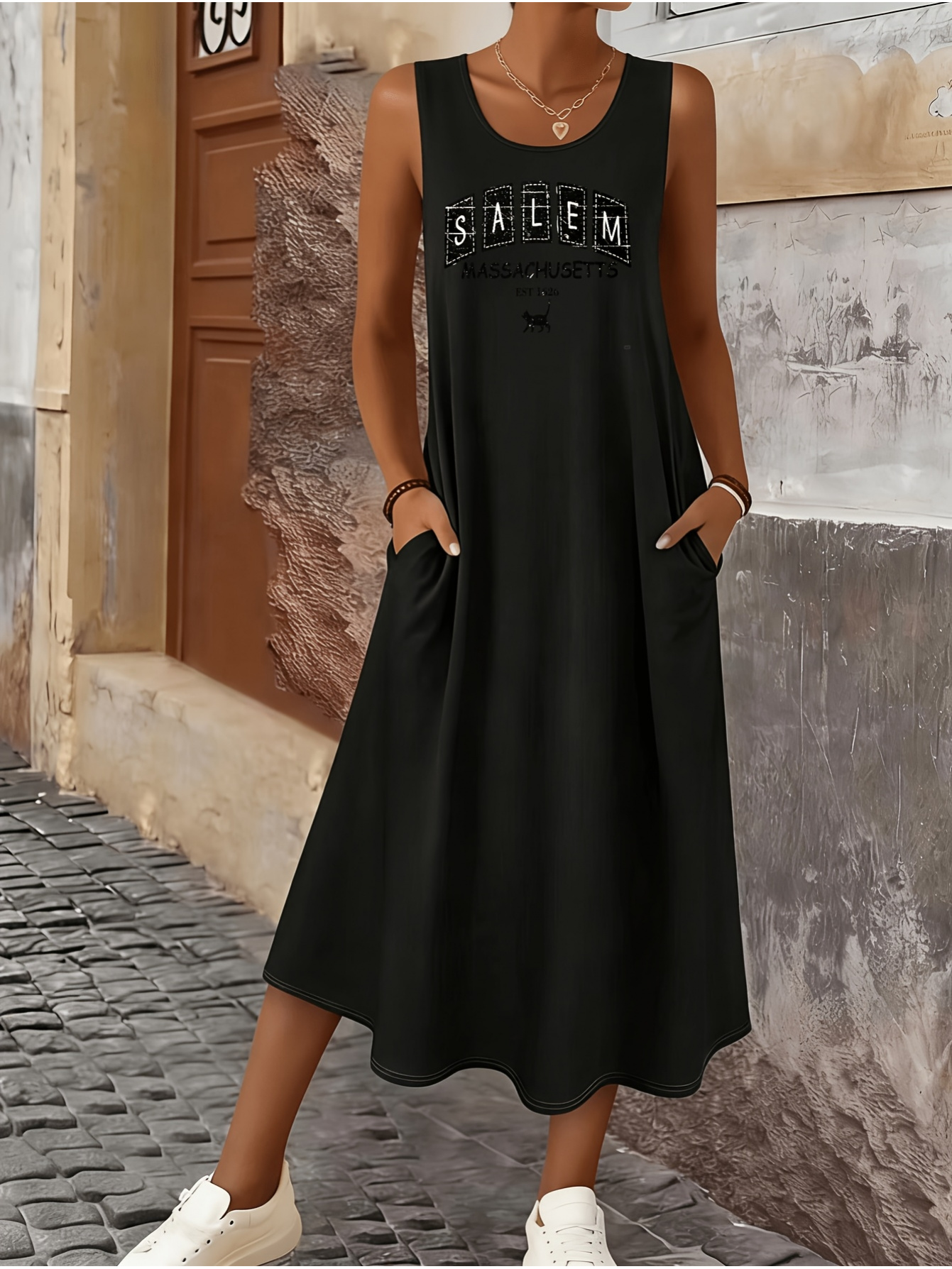 black travel dress with pockets Black Travel Dress Short