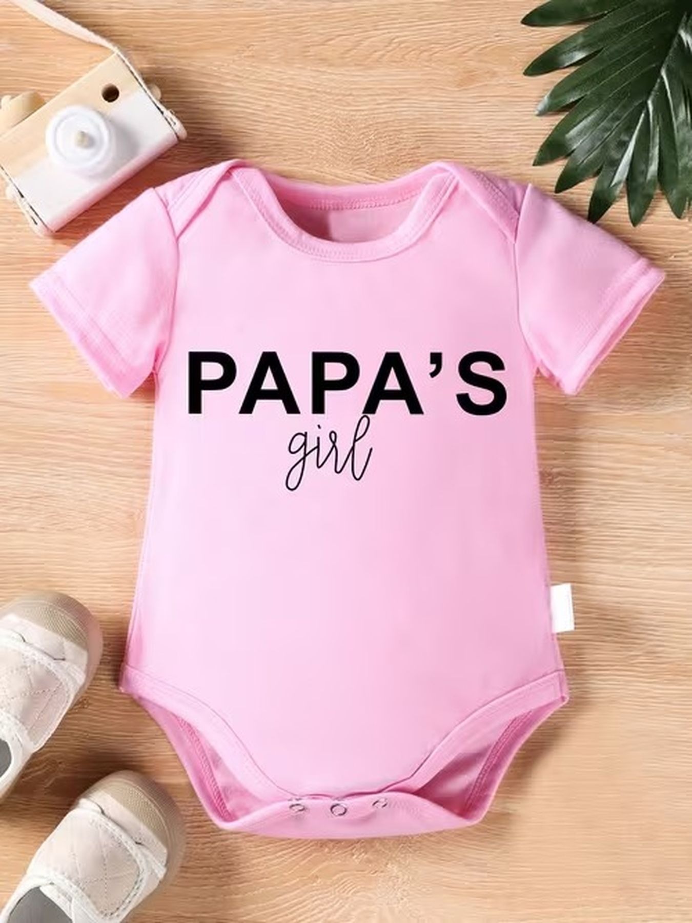 baby girl clothes papa sold on Temu United States