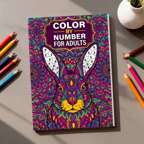 libro para colorear divertido para , 1 pieza, 40 páginas, libro para aliviar el estrés. pintar por números definición. regalo ideal para , y día de la