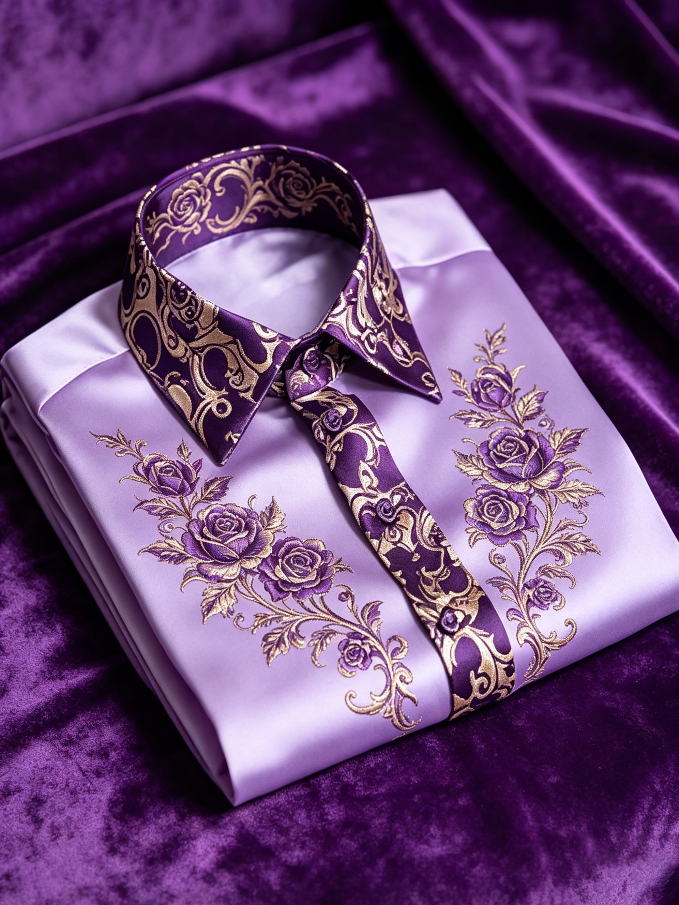 mens purple dress shirt outfit Lilac Herringbone Bateman Dress Shirt