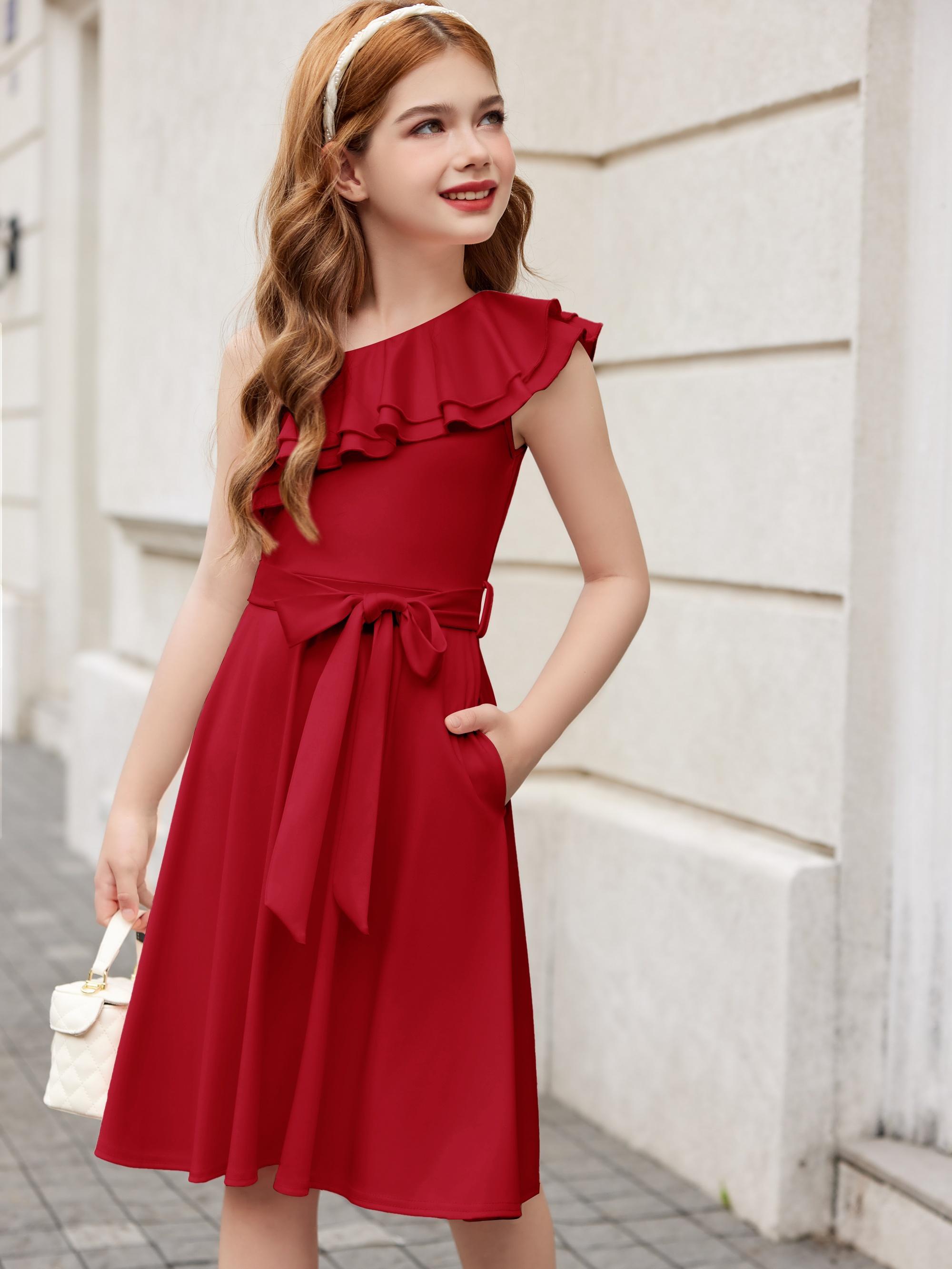 strapless open back dress Eden - Burgundy Red formal dress main image 1