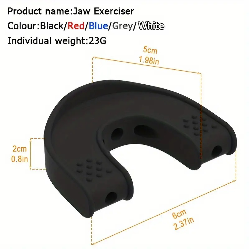 1/3pcs Silicone Masseter Muscle Training Ball | Upgraded Jaw Exerciser and Neck Toning Jawline Exerciser, Face Muscle Training, Non-Electric.