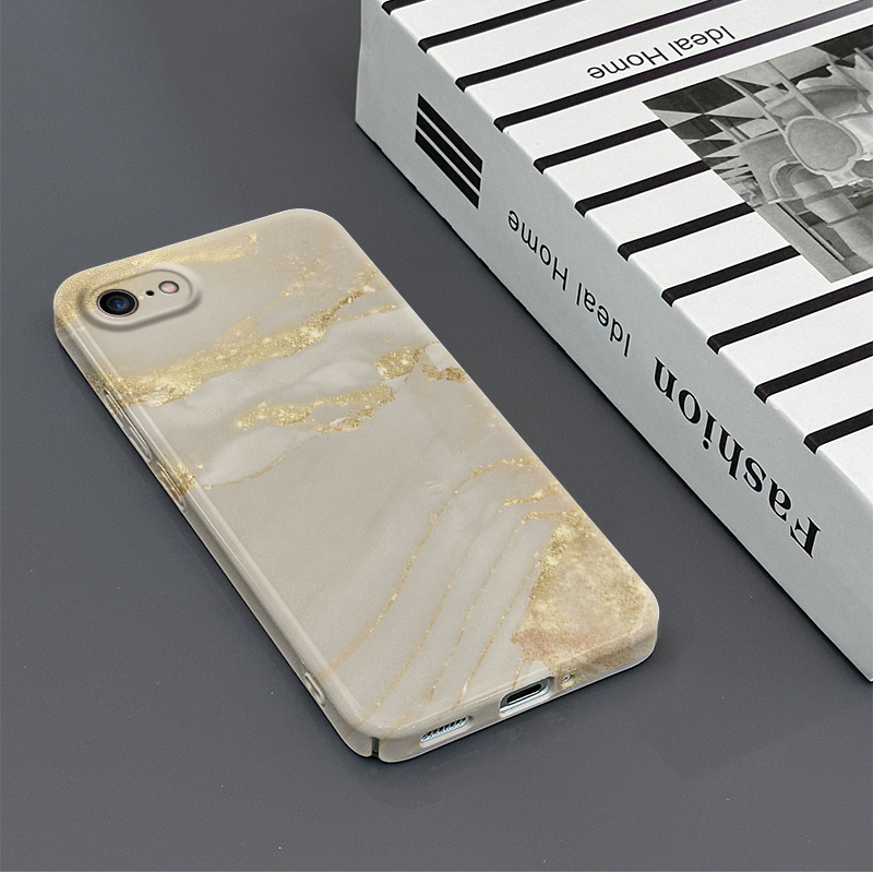 TEMU Phone Case: Phone Case Suitable For Iphone 5,5s,se,6,6plus,7,7plus,6splus,8plus Ultra-thin Fine-hole Shockproof And Drop-resistant Film Hard