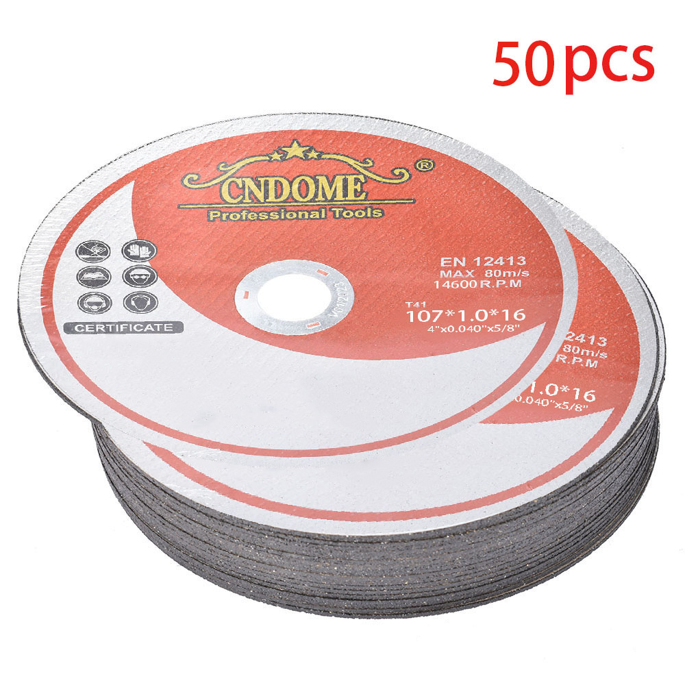 TEMU 50 Pack 4' X.040 X5/8' Cut Off Wheel - Metal And Stainless Steel Thin Cutting Discs