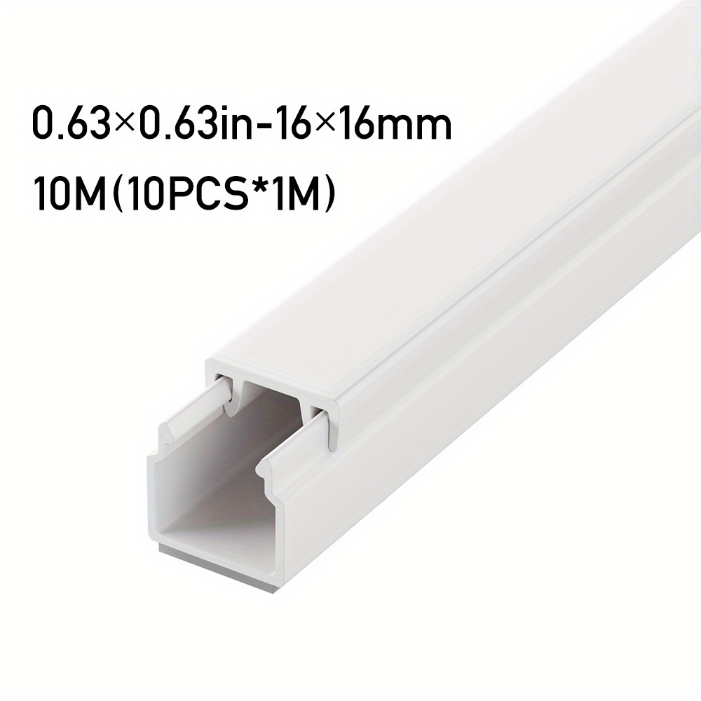 10m PVC Cable Hiding Cover for Household Wire Management
