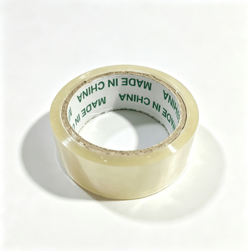 TEMU 1 Roll Of Clear Packing Tape With A Total Length Of 40 Meters, Suitable For Sealing Packages At Home, , Or At School. This, Versatile Packing