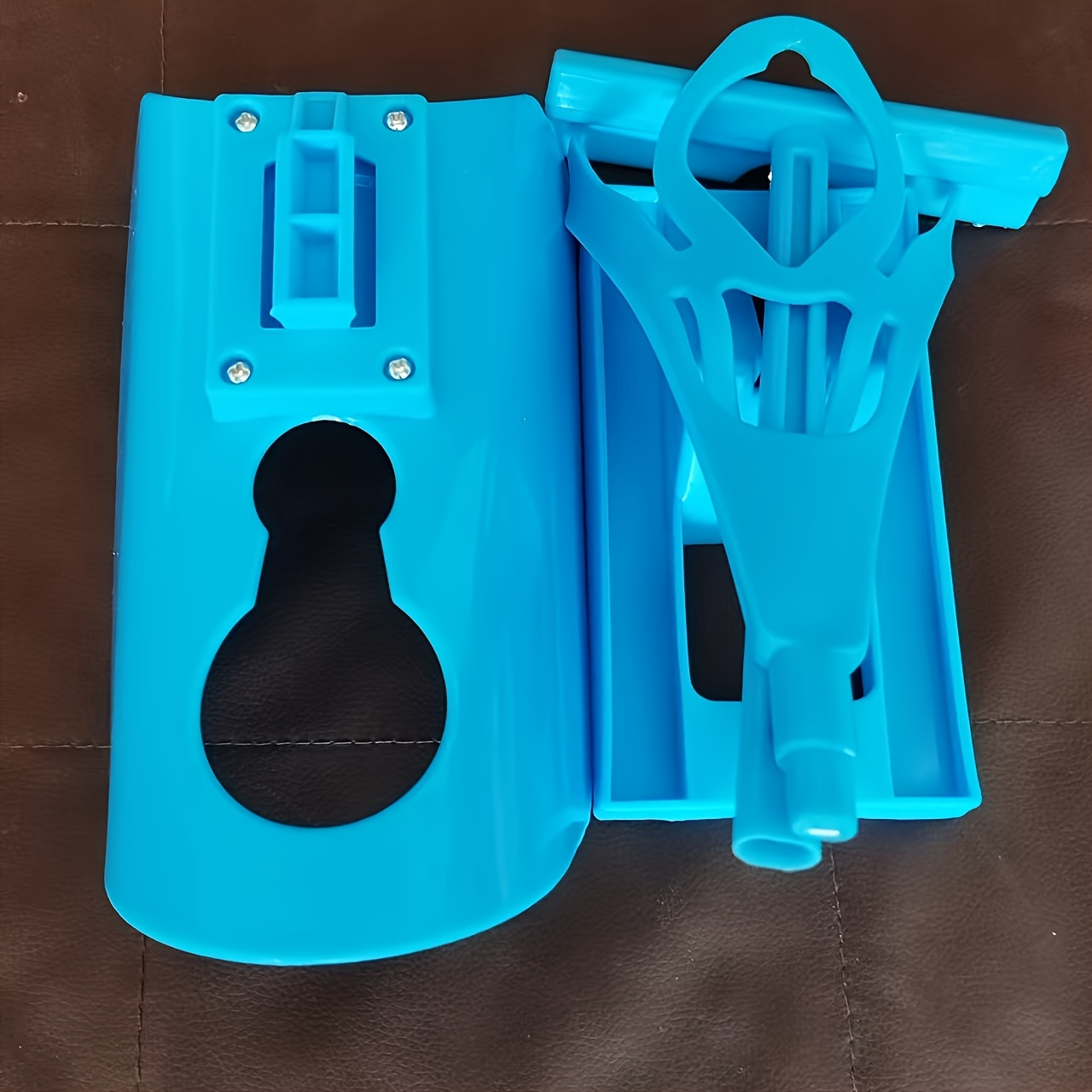 易握蓝色塑胶袜子辅助工具，附支撑底座 - 适合老年人、孕妇和残疾人 - 感恩节和圣诞节的完美节日礼物 商品详情 5