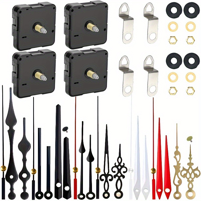 Mouvement Horloge Quartz 31mm Long - Kit DIY Pour Réparation Ou Création D'Horloge Murale
