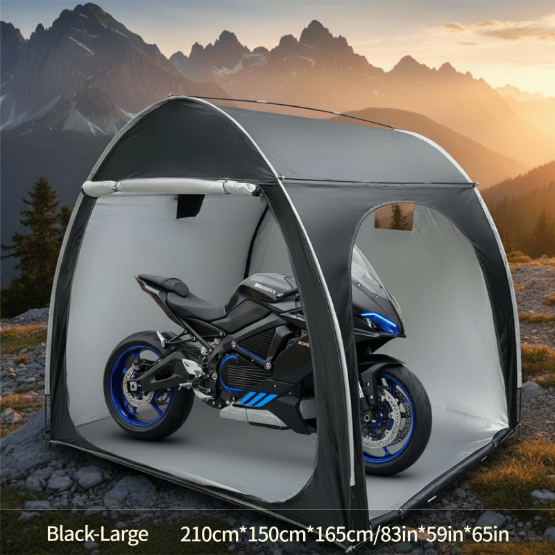 TEMU Bicycle Tent | Motorcycle Tent | Outdoor Tent | Dustproof Tent | Tool Storage Shed | Storage Tent | Multi-functional Tent | Oxford Cloth