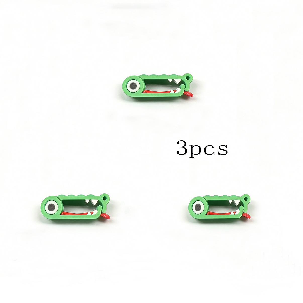 TEMU 1/3 Piezas Pack (para 1 o 3 Usuarios) Clip Organizador de Cables Divertido de - Adorable Soporte de , Material PLA Ideal para Viajes, Oficina,