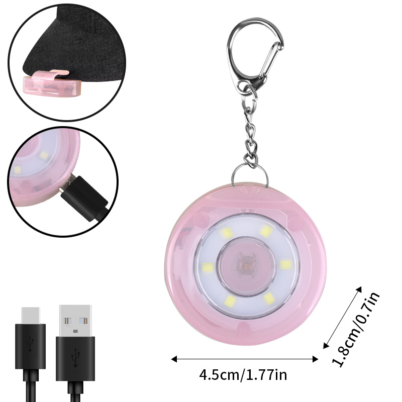 Smart Portable Key Light with 3-Level Dimming
