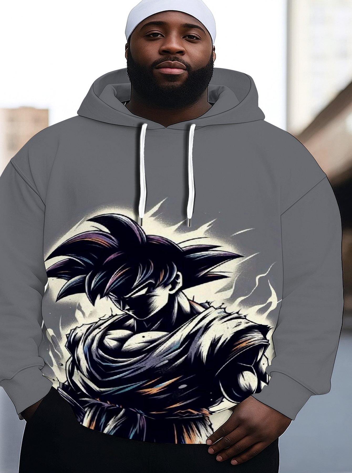 DRAGON BALL Men's Hoodie side view