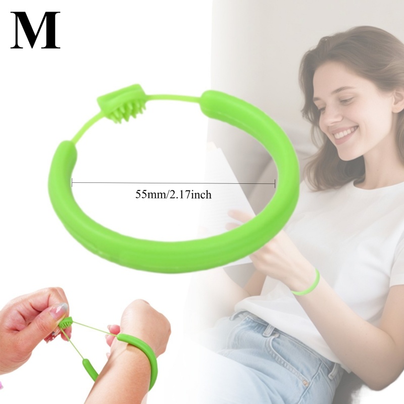 Wristband, Featuring An Elastic Design That Allows The Arm To Relax. Pulling It When Can Negative Emotions. A Year's Gift.