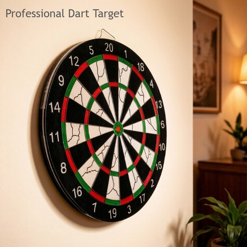 Professional Competition Dartboard, Safe Training Set