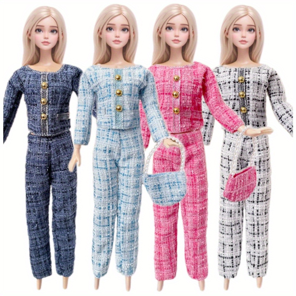 Ensemble Citrouille D'Halloween Et Chapeau Pour Poupée Virale