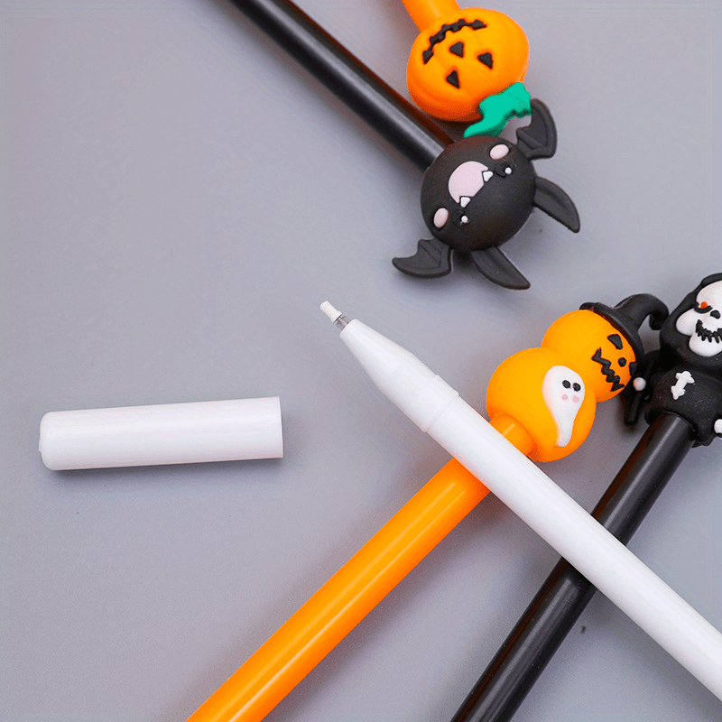 Halloween Novel Writing Pens & Colored Pencils Set