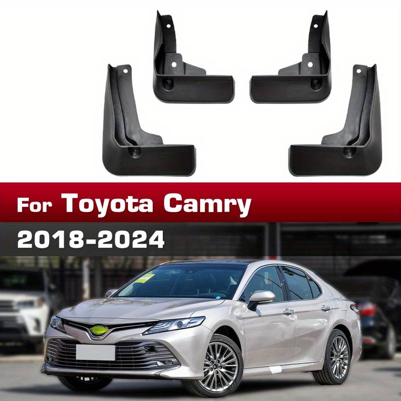 Sport 4 Pieces Front & Rear Splash Guard Mud Flap Set Compatible For 2018-2024 Toyota Camry SE XSE
