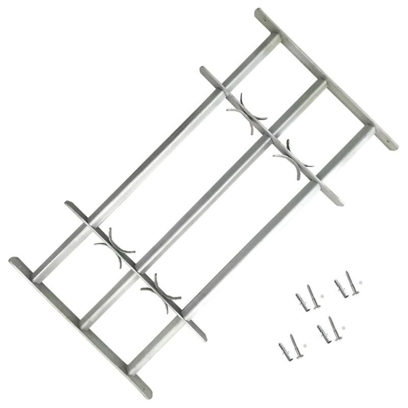 TEMU Window Grille Adjustable With Bars 1000-1500mm