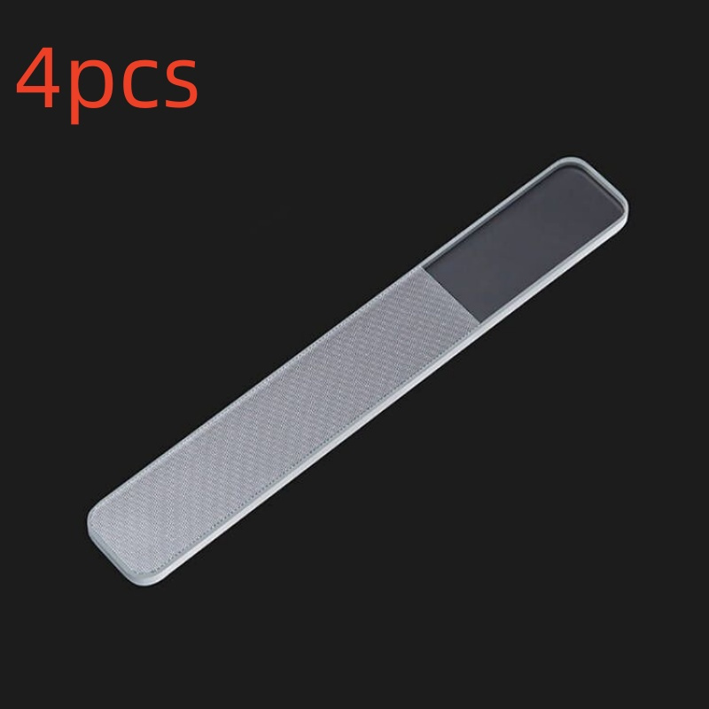 Image of 4pcs Nanoglass Nail File Polishing Nail Art Tool Polishing Strip Polishing File