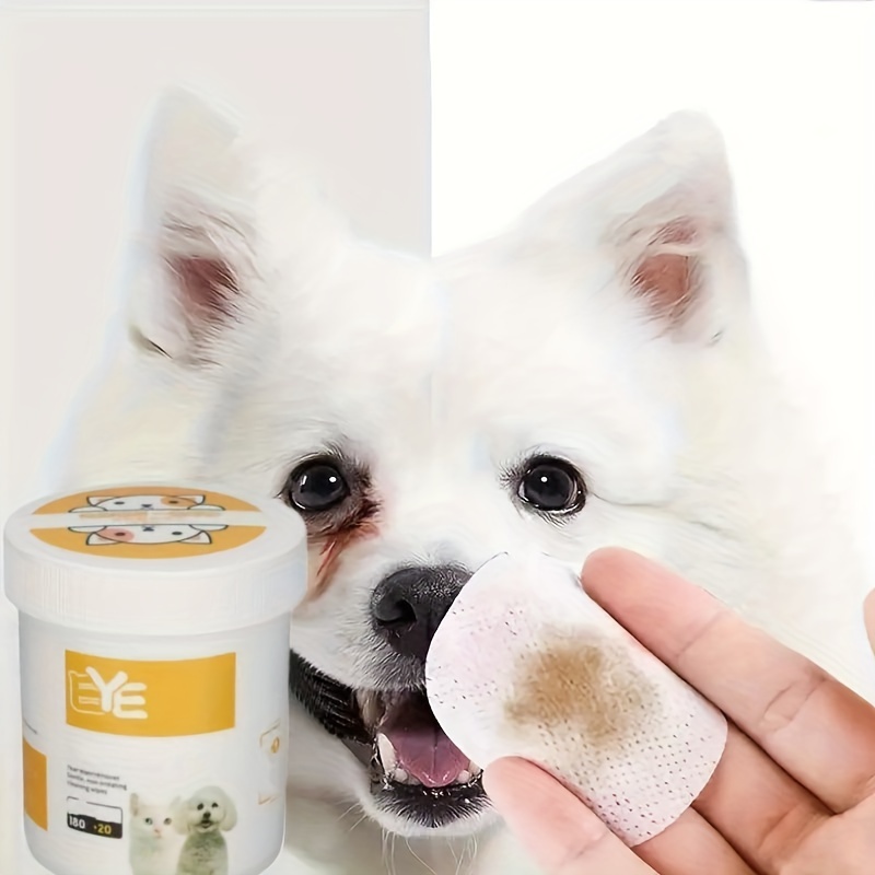 200pcs of pet specific eye wipes designed to remove tear stains and   eyes Product details 0
