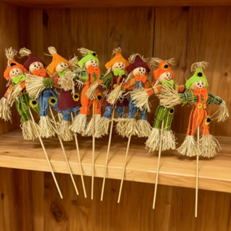 TEMU 5 piezas de aleatorios - Decoración de de Halloween - Bonita calabaza con tema para el hogar, la cocina, de estar y