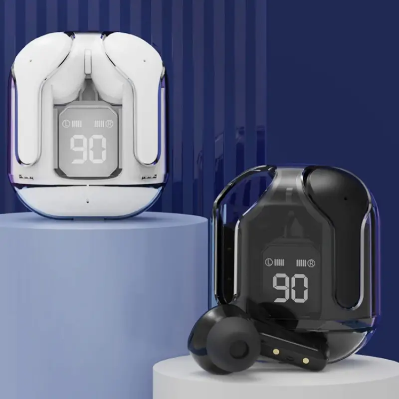wireless sports earphones built microphone high fidelity sound ultra long standby fast charging box for endless music and calls details 5