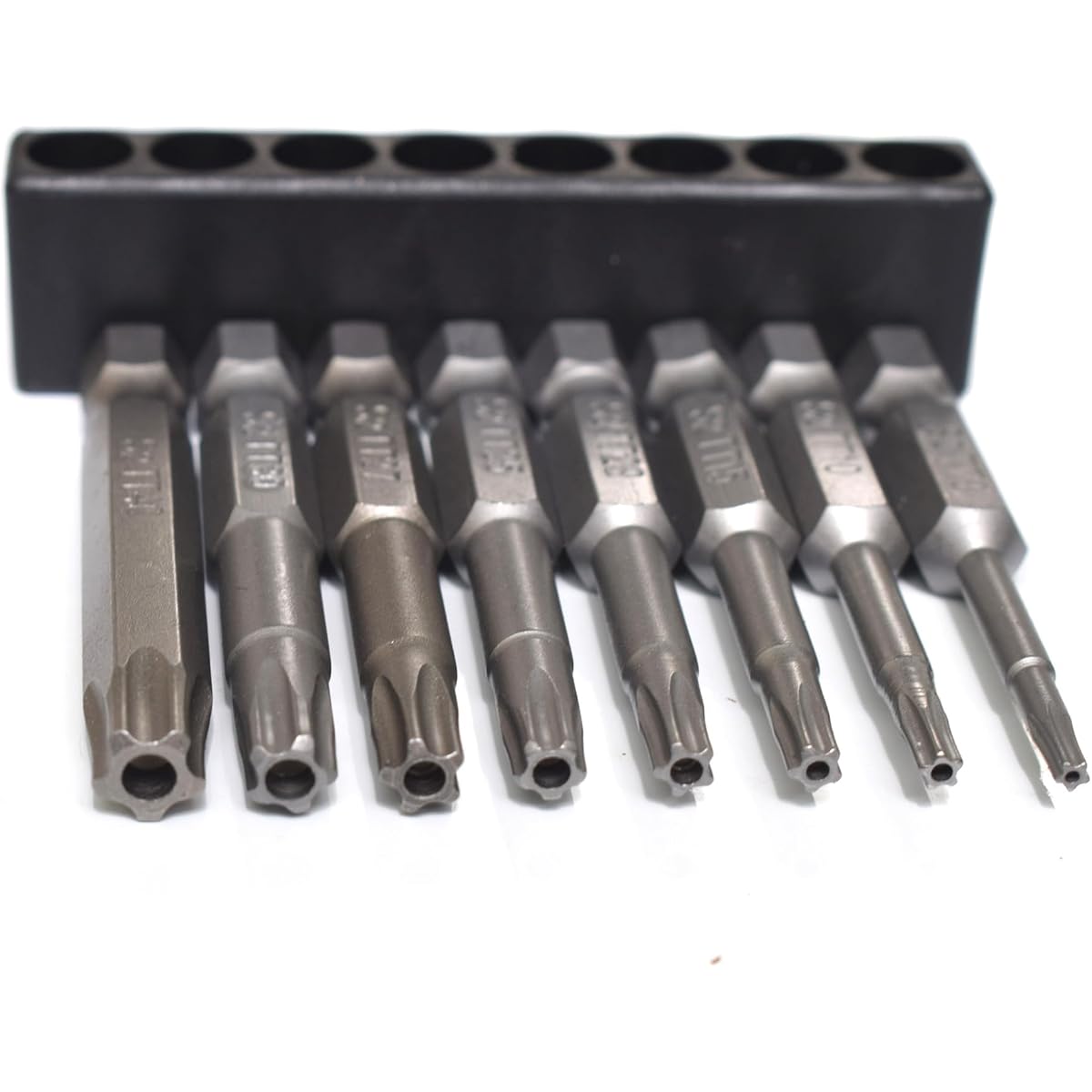 8pcs tamper proof security screwdriver set - magnetic 5-point star/phillips/torx t8-t40 bits with 1/4 hex shank, durable plastic/metal construction, -theft design for home, automotive & diy projects (no power required) - ideal for professionals &  , portable and  , without the need for electrical power (lightweight hex bit design offers   performance in   n/), home  , userfriendly design, precision tools, hex bit set, tool collectors Product details 0