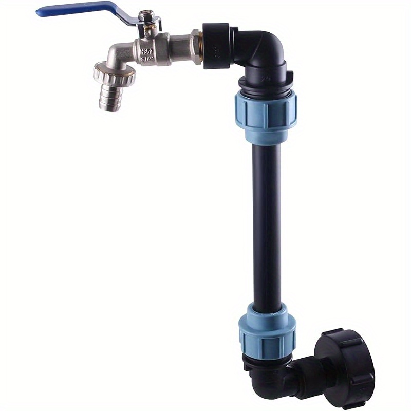 1pc Ibc Gooseneck S60x6 3/4 Inch Water Faucet, Ibc Container Accessorie, For 1000l Rainwater Tank, Rain