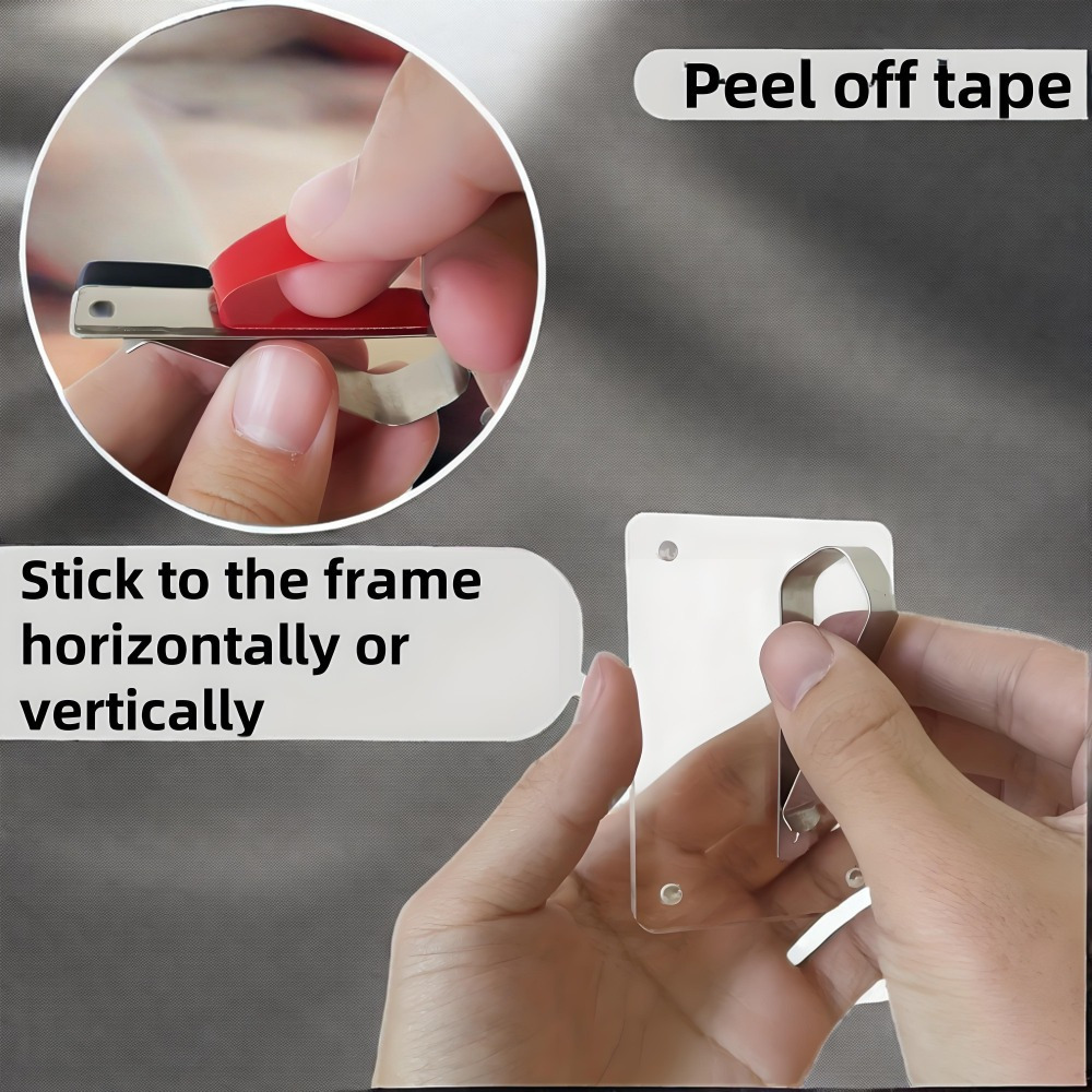 2 Pack Magnetic Car Vent Photo Holders - Display Polaroid & Wallet Size Pictures In Your Car Or Home