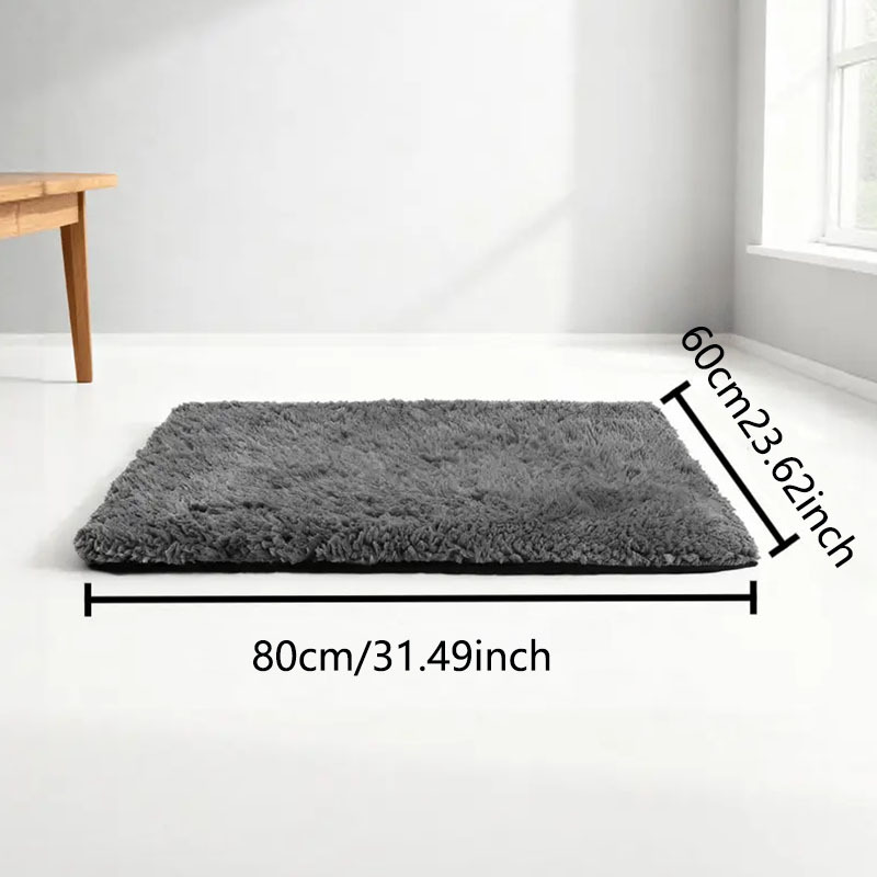 TEMU Insulated Thermal Pet Bed, Non-slip Warm Mat For Indoor & Outdoor Cats And Dogs, Machine-washable Pad For Puppies, Kittens & Senior Pets, Use.