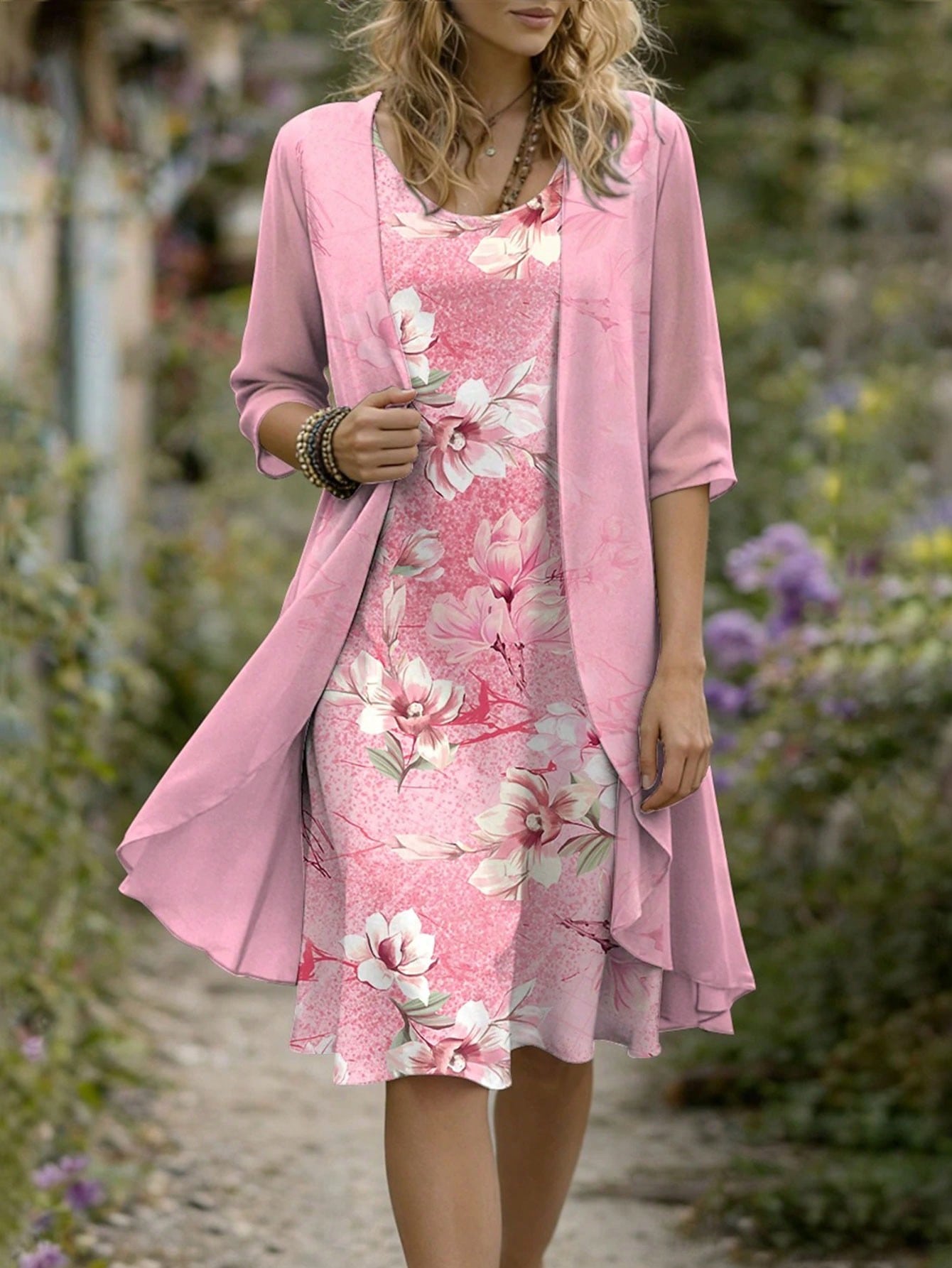 summer dresses for older women sold on Temu United States
