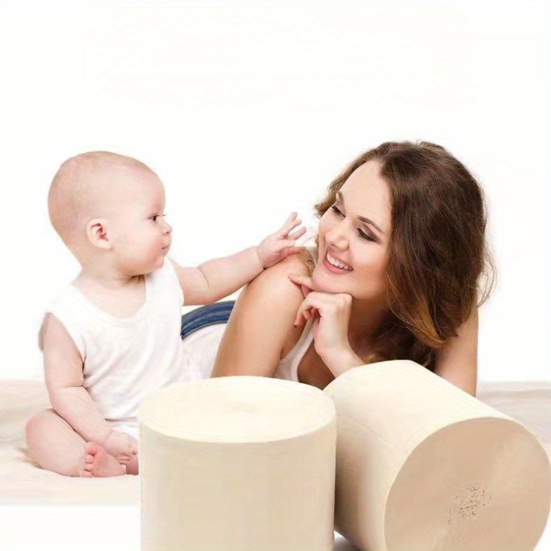 

14 Rolls Bamboo Toilet Paper Household Hand-wiping Wholesale Toilet Paper Rolls Paper Hair-generating Disposable