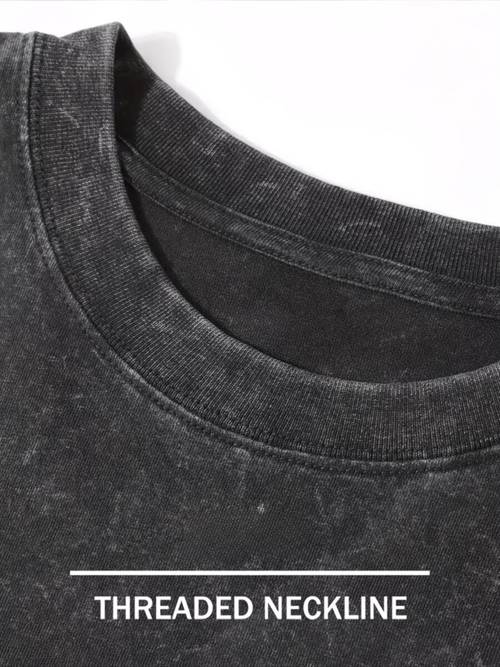 camiseta vintage para hombre - estampado casual cuello manga corta, adecuada para de vacaciones y deportes casuales, lavable a máquina, top unisex de moda para uso