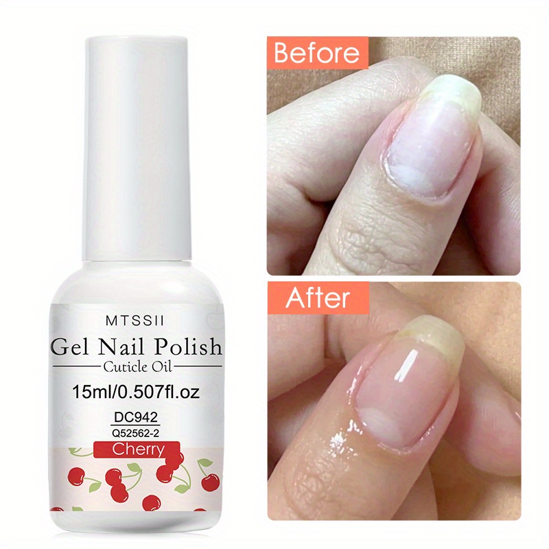 15ml nail cuticle oil protects nails fruit smell nail   gel polish 8 fragrance Product details 4