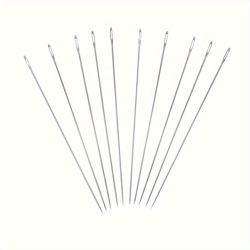 10pcs Beading Needles Metal Beading Bracelet Necklace Handmade Tool Supplies- Beading Needles