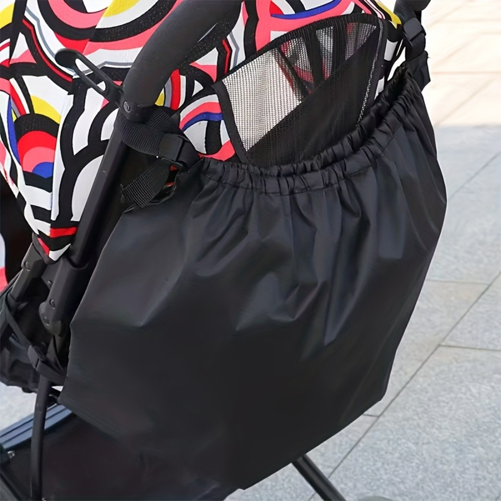 Large Capacity Hanging Stroller Storage Bag, Multifunctional Cart