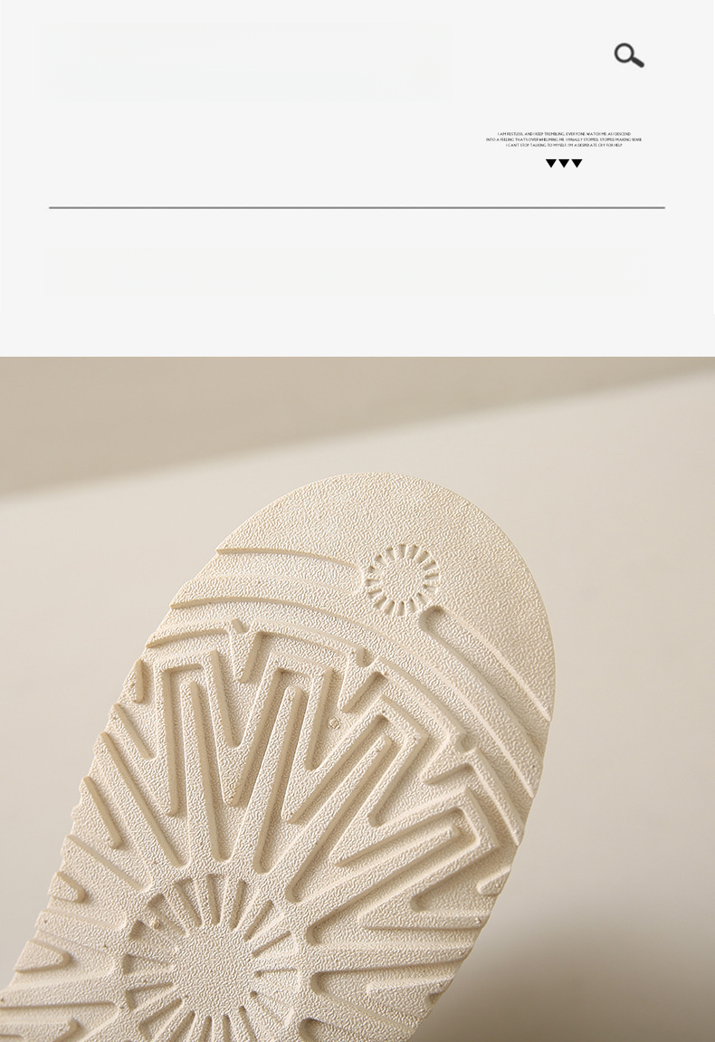 womens winter snow boots with h shaped lift height increase high quality non slip fleece lined thickened pu upper rubber sole beige black grey warm ankle boots for   slush all terrain Product details 10