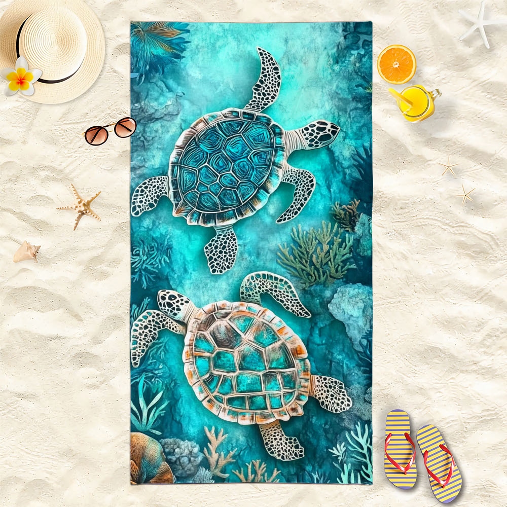Extra Großes Mikrofaser Strandtuch Schnelltrocknend Und Sandfrei_voghion.com