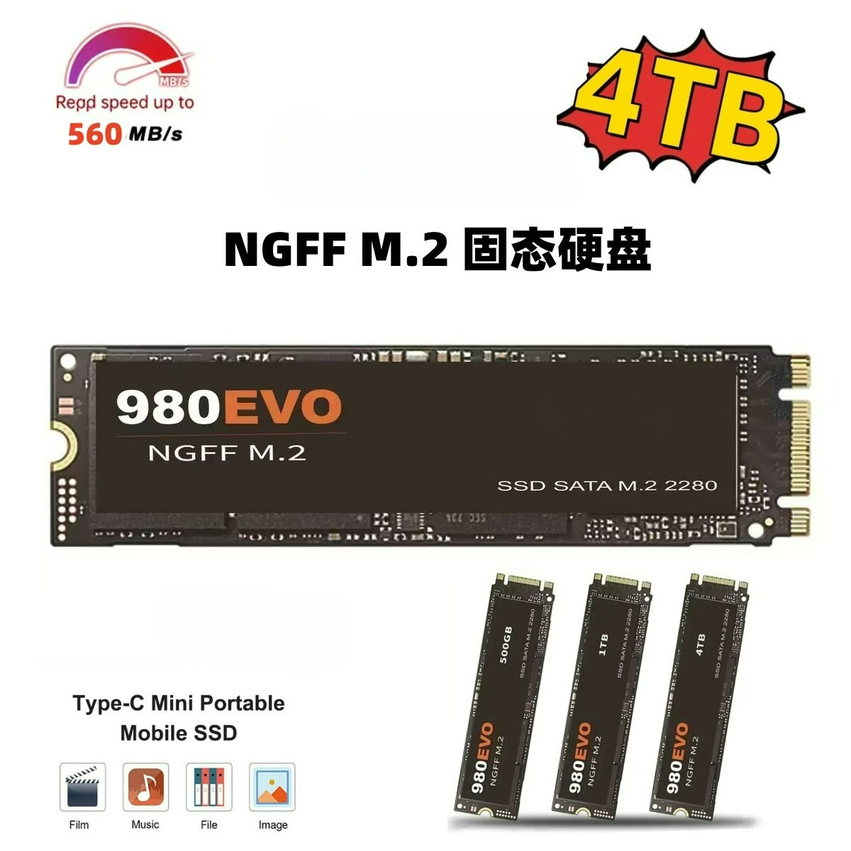 4tb ssd sold on Temu United States
