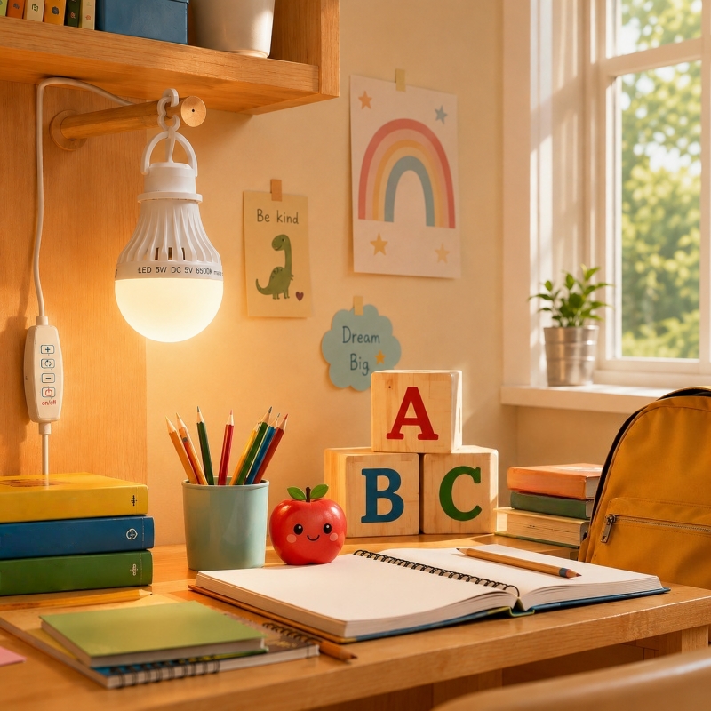 Desktop Hanging LED Ambient Light with Adjustable Brightness & Color Temperature