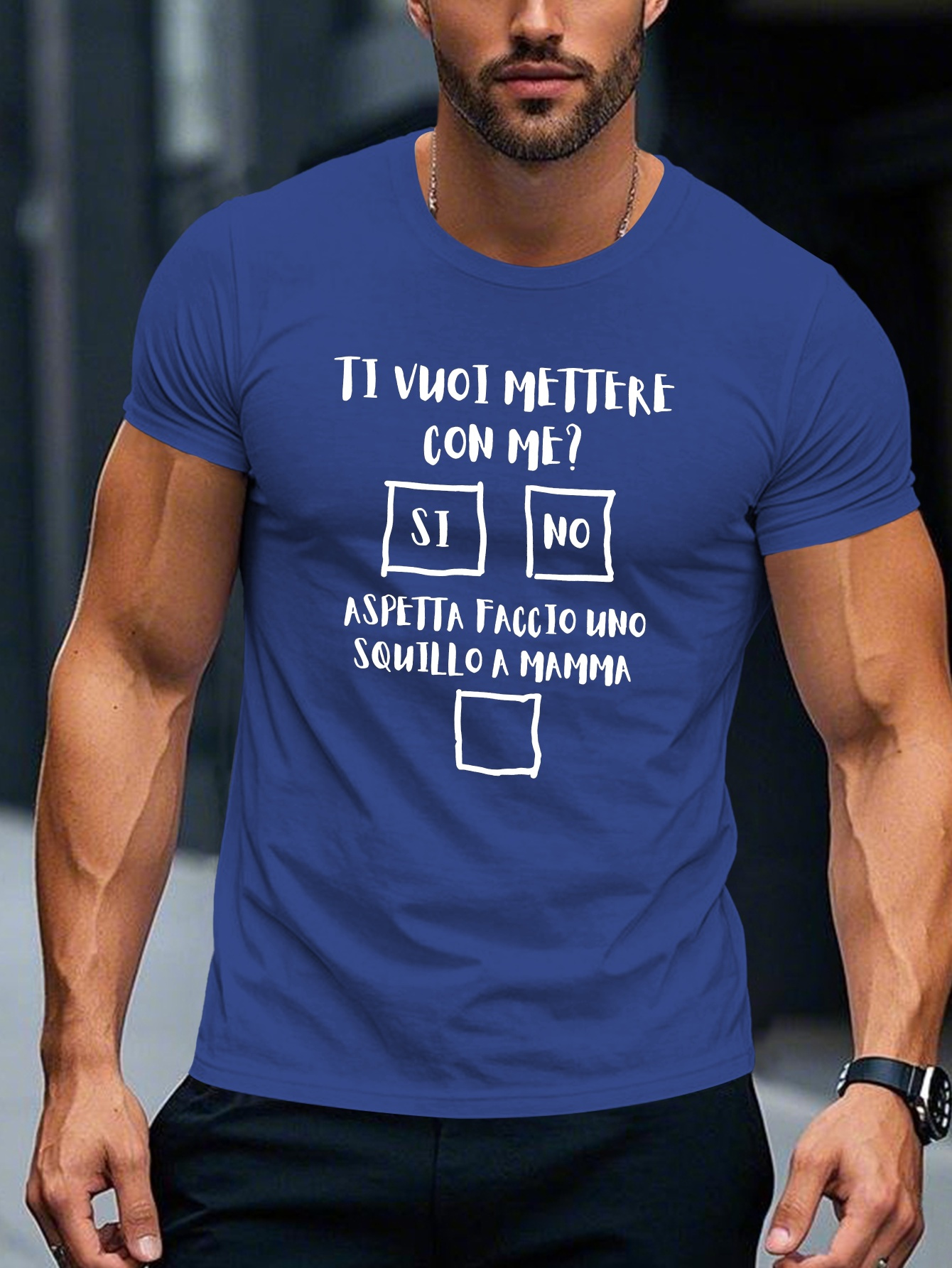 item picture funny italian saying mens short sleeve t shirt summer t shirt top