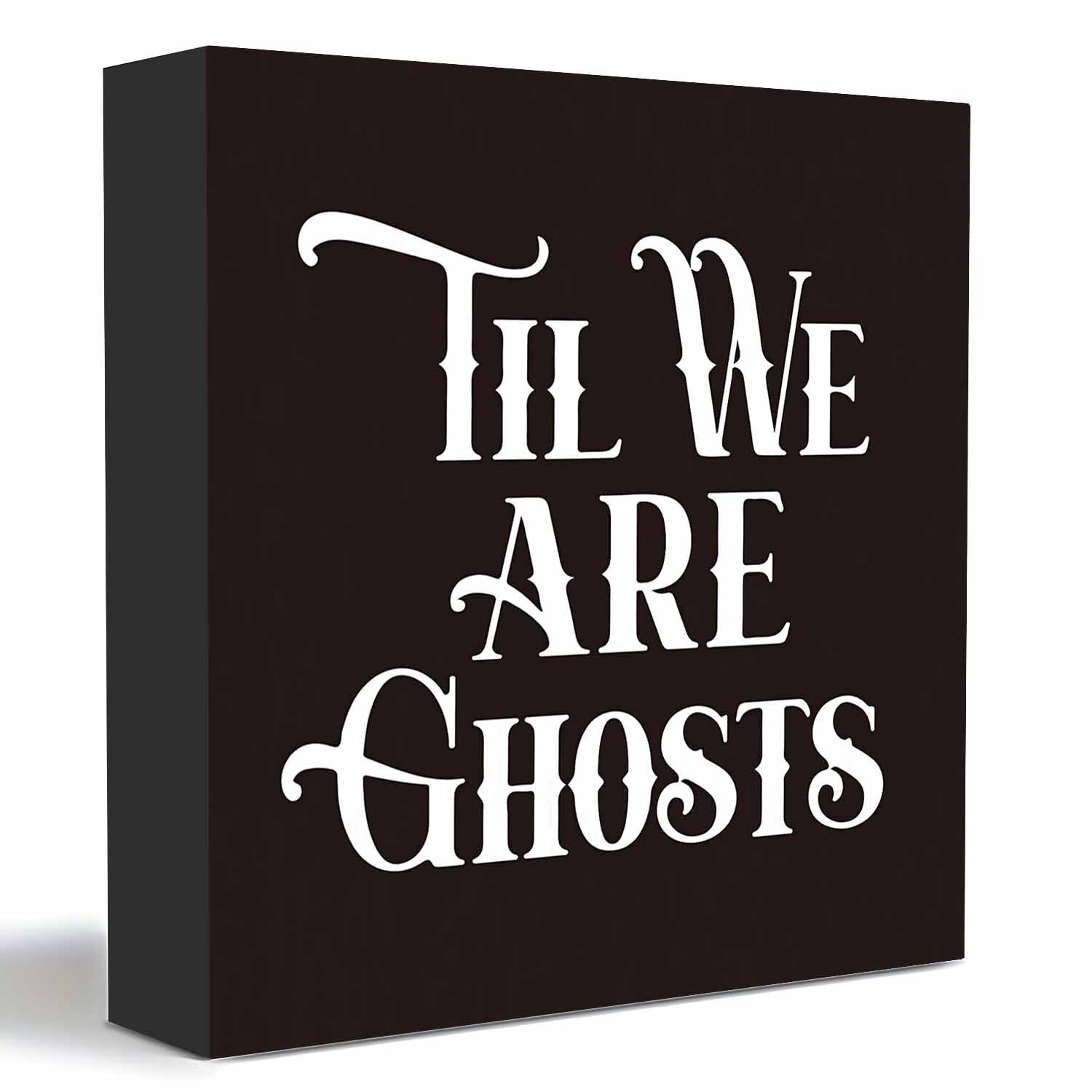 TEMU 1pc Til Wood - 5x5 Inch Solid Wood Plaque With "til " , Classic Tabletop & Wall Decor For Home, Office, Or Grave - Unique Gift For Weddings,,